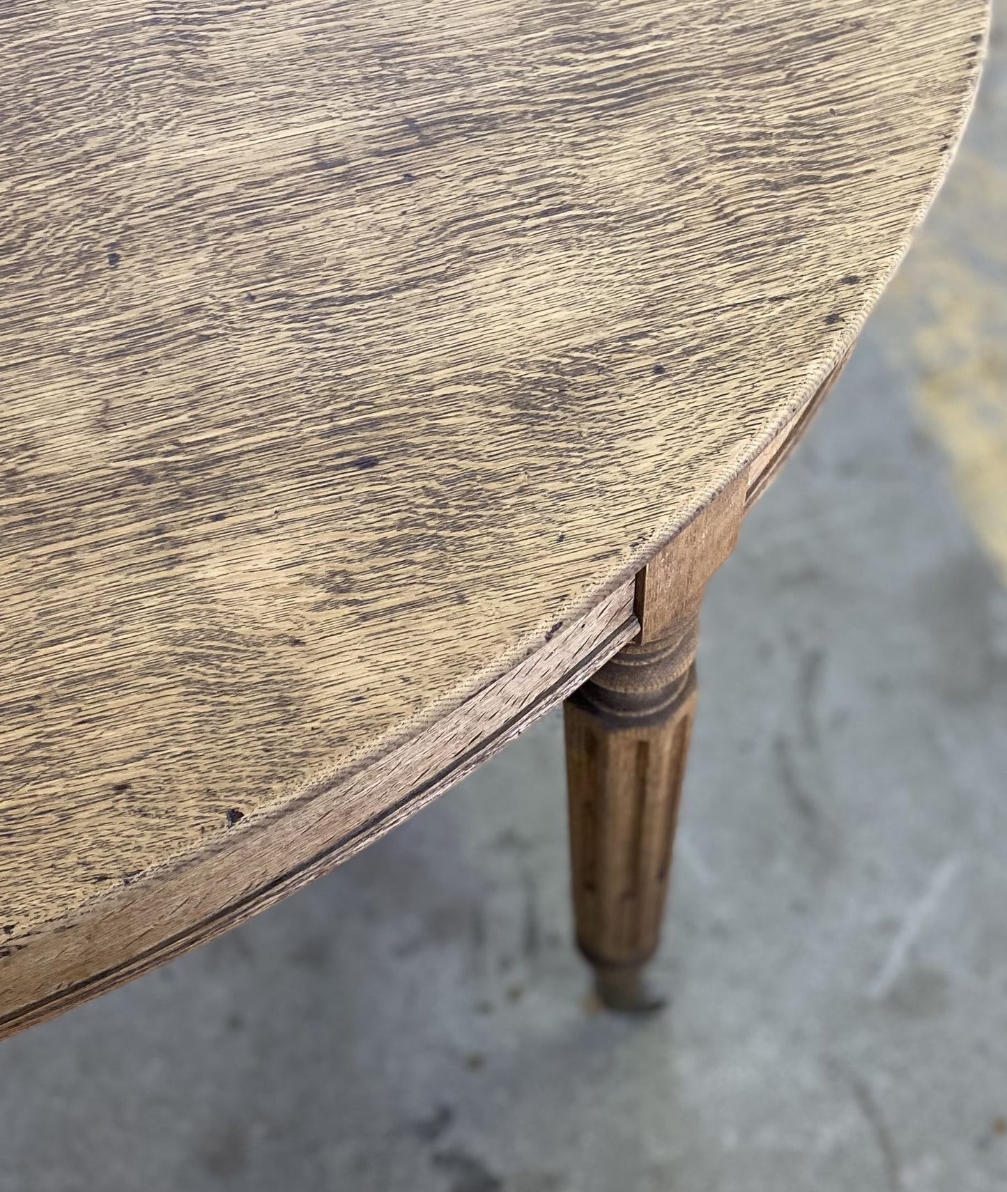 Oval Oak Table