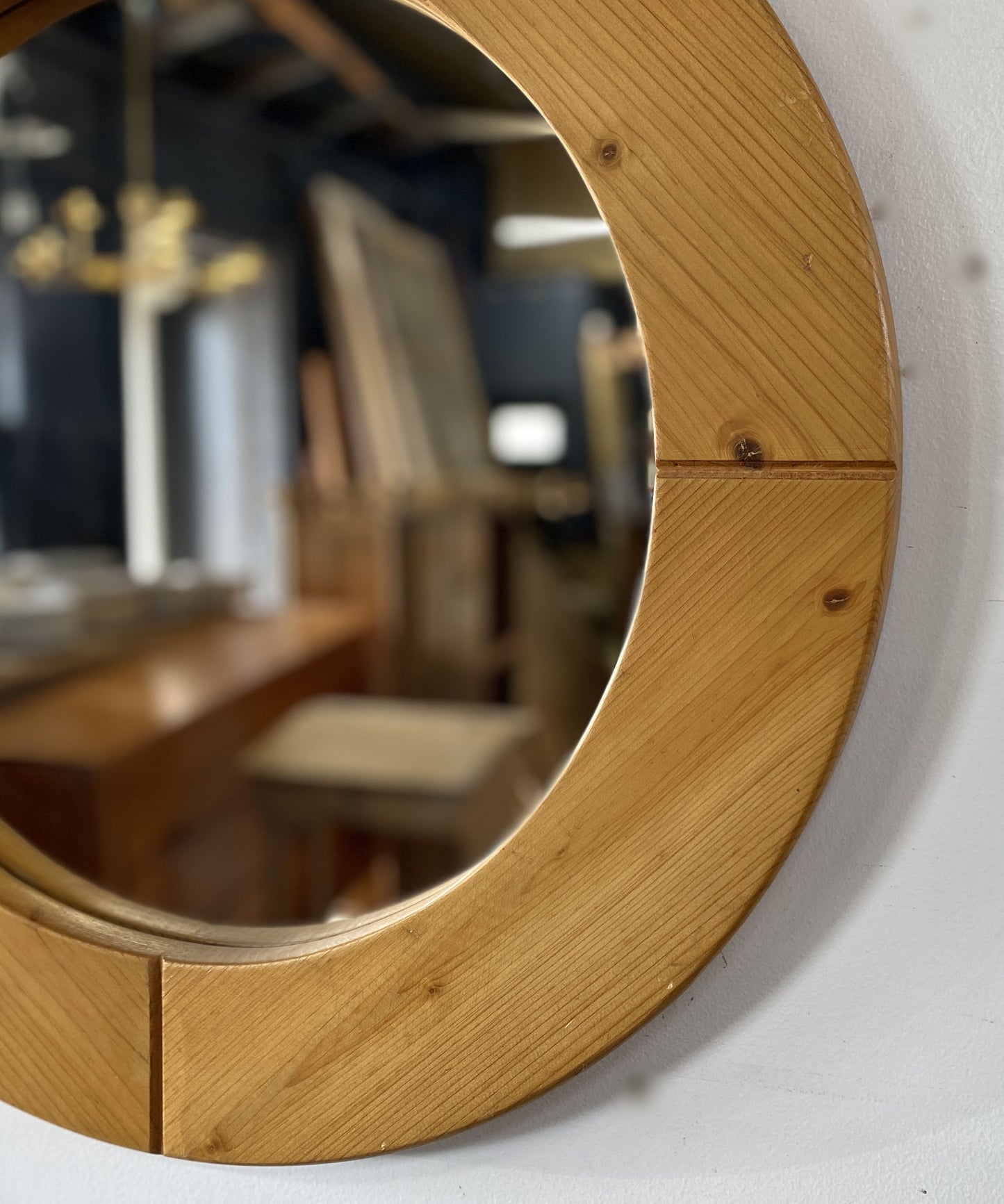 Swedish Round Wall Mirror For GLAS MASTER
