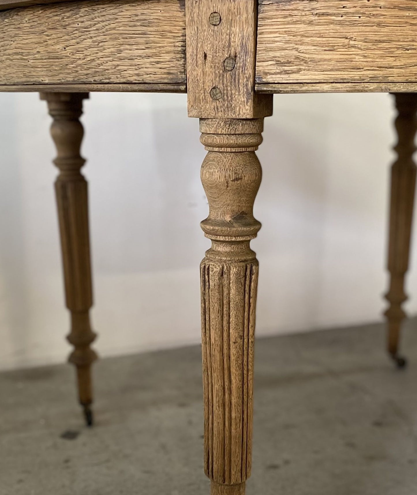 Oval Oak Table