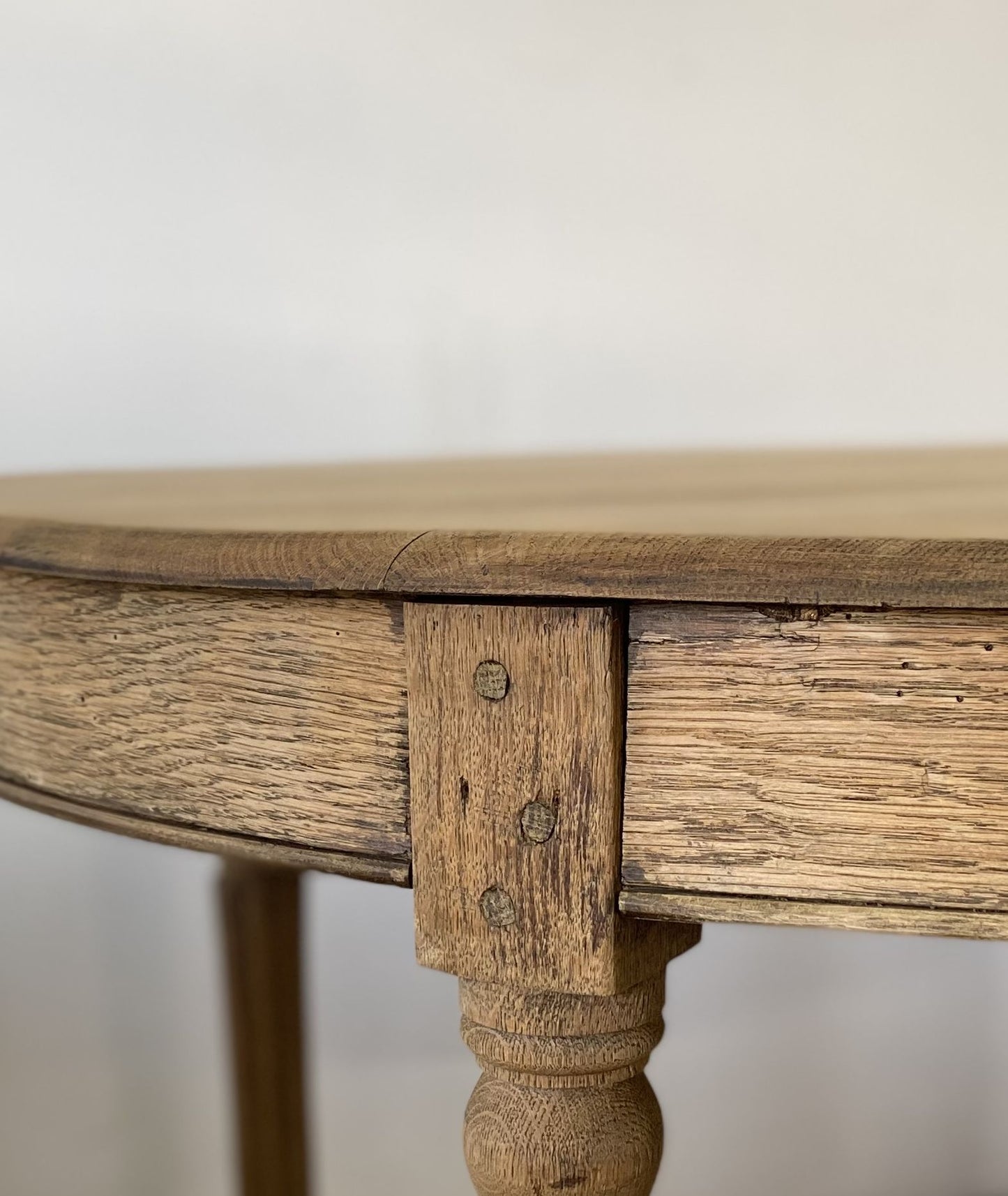 Oval Oak Table