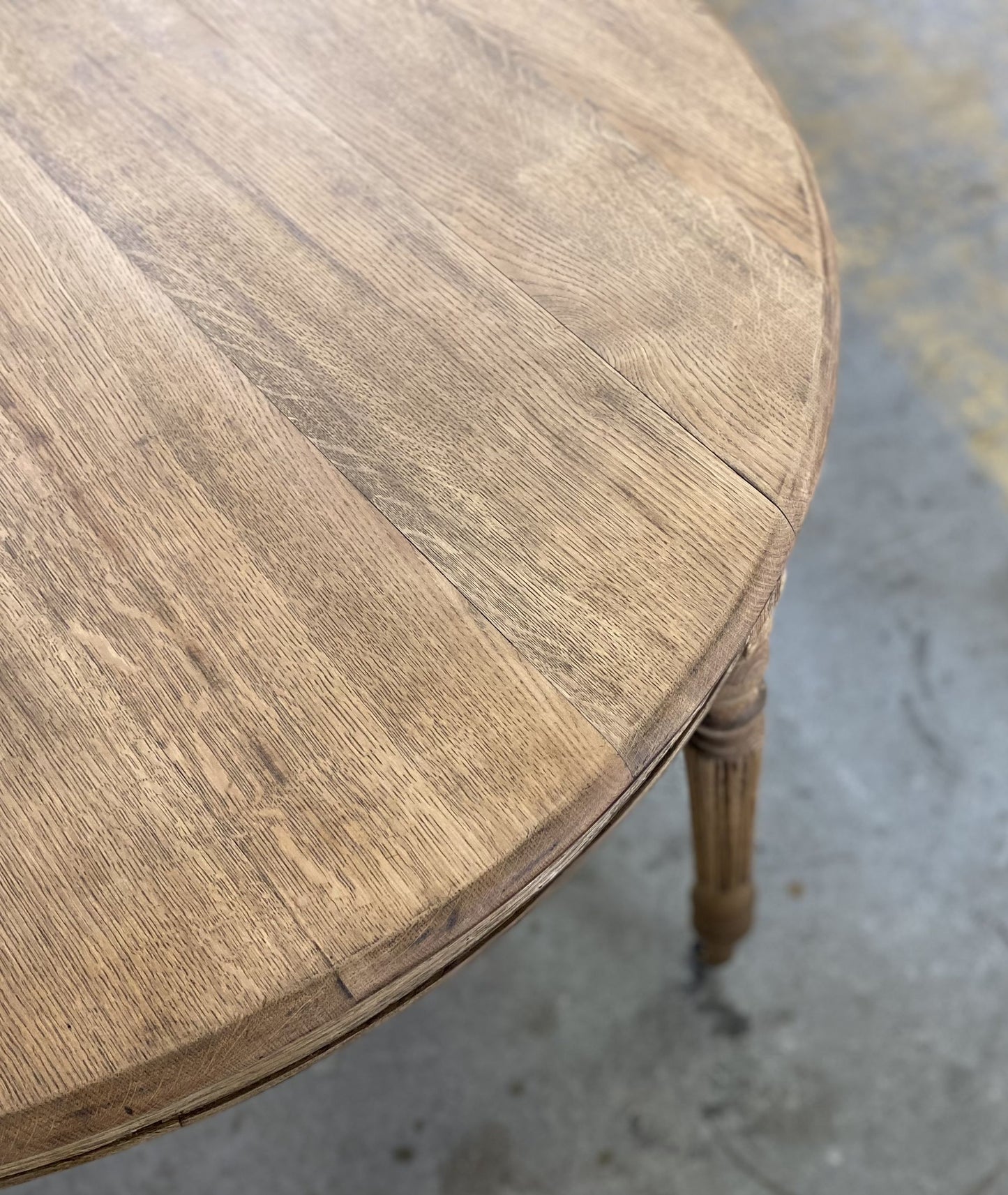 Oval Oak Table