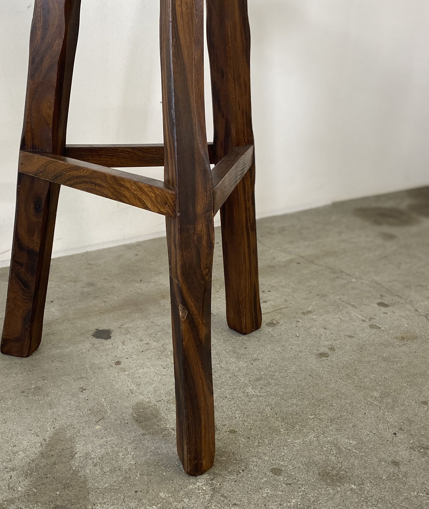 Brutalist High Stool / Olavi Hanninen for Aranjou