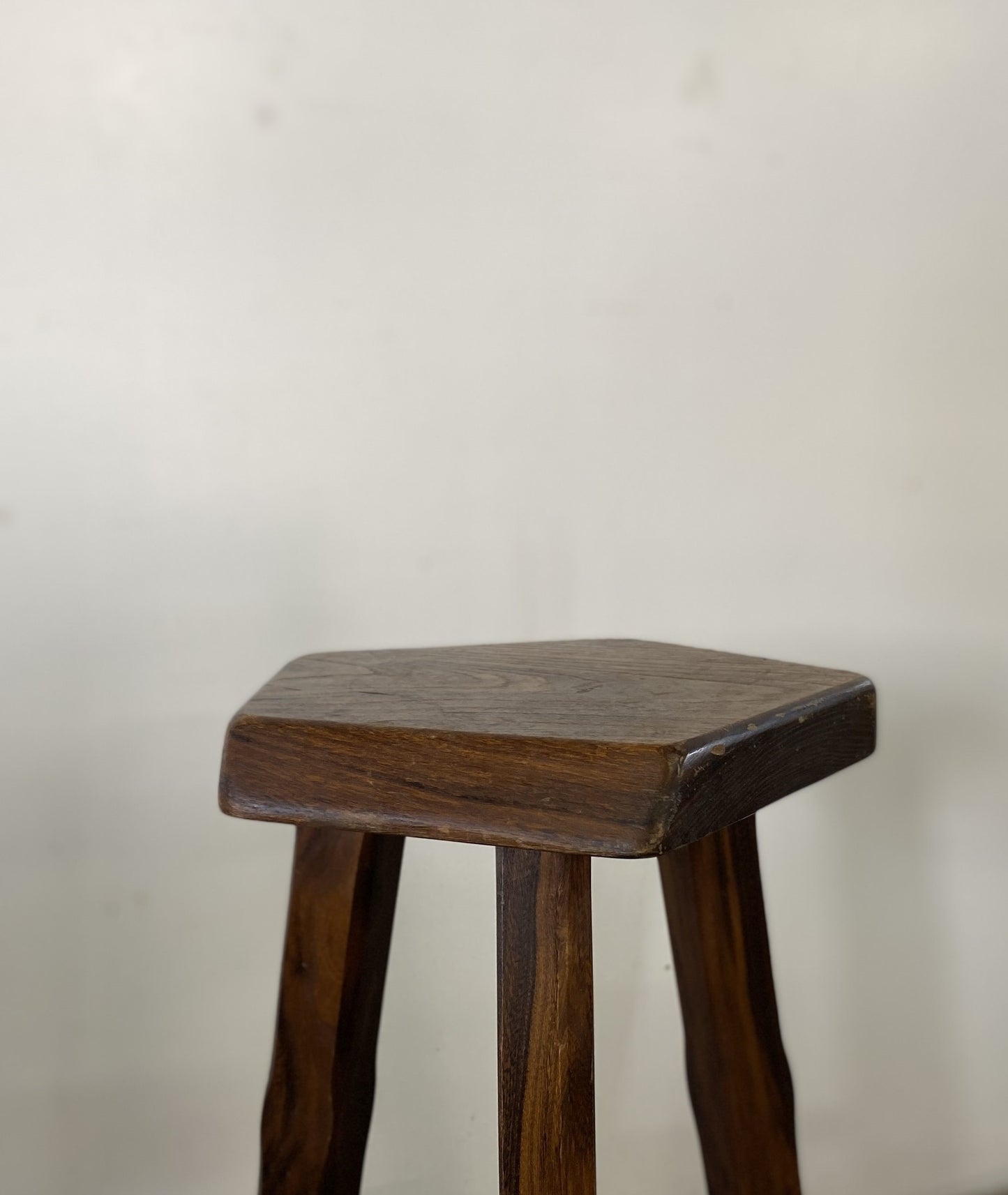 Brutalist High Stool / Olavi Hanninen for Aranjou