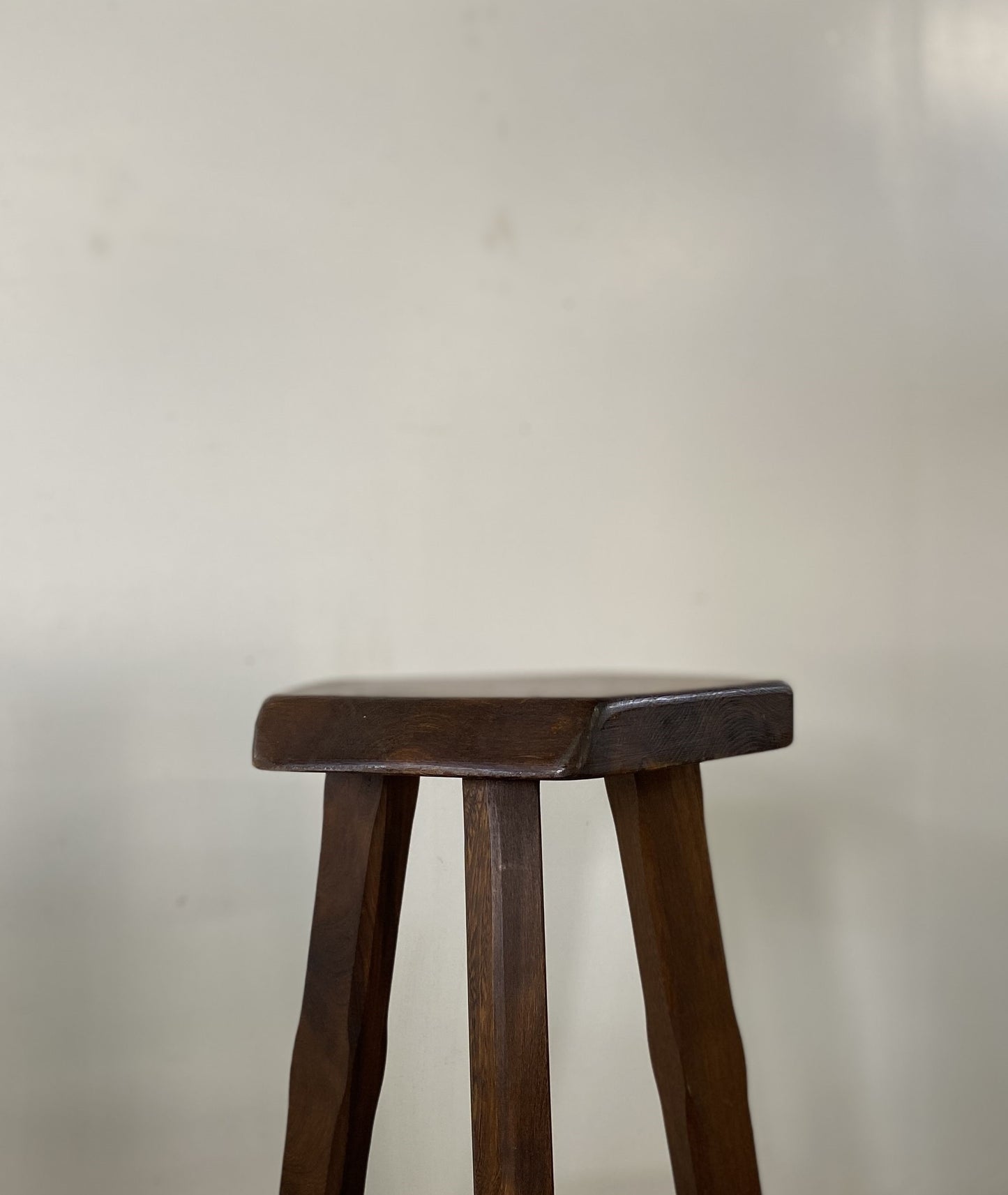 Brutalist High Stool / Olavi Hanninen for Aranjou