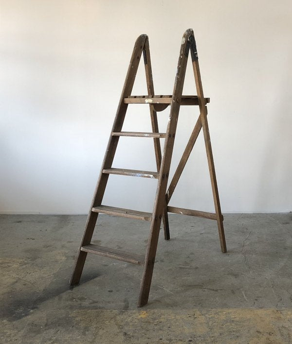 Antique step ladder