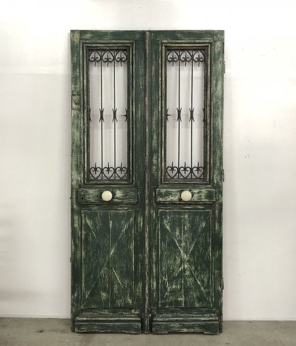 French iron Doors