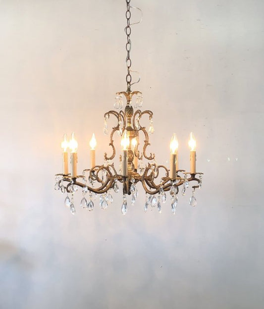 19c Antique Chandelier