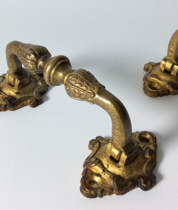 Pair brass handle