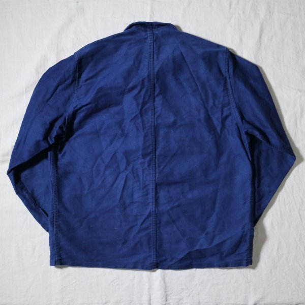 blue moleskin work jacket