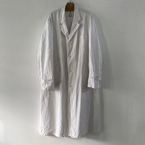 French linen aterier coat