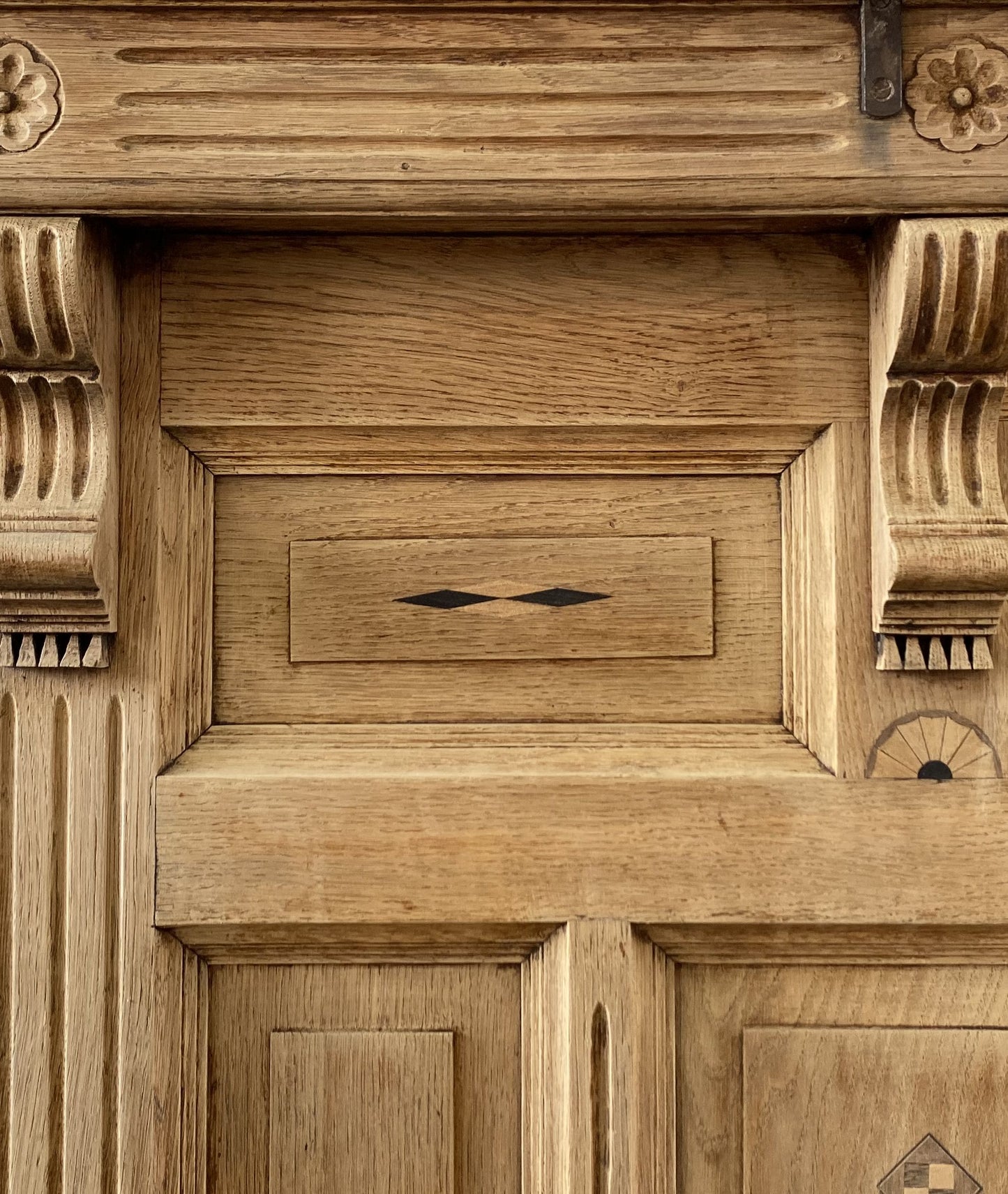 French Oak Reception Counter