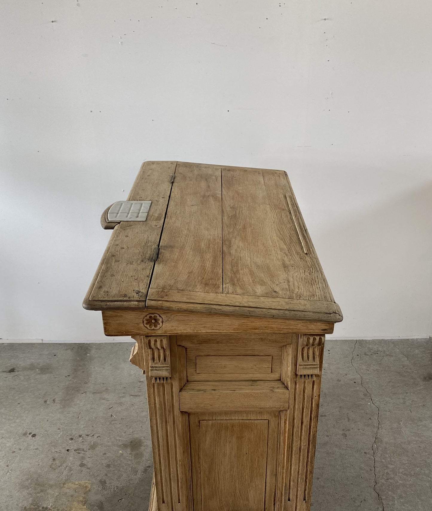 French Oak Reception Counter