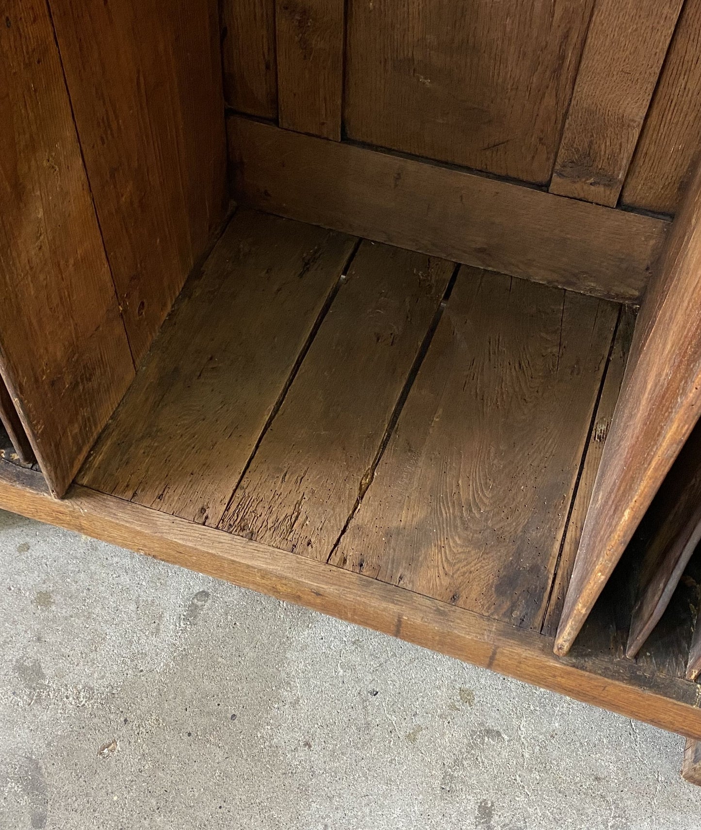 French Oak Reception Counter