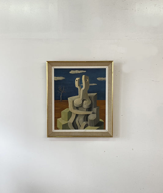 Oil painting ”robert mauduit” 1954