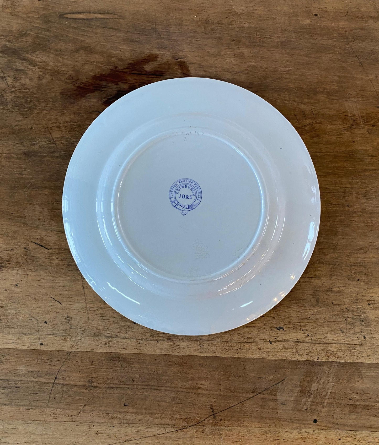 Antique"UD & S"Plate