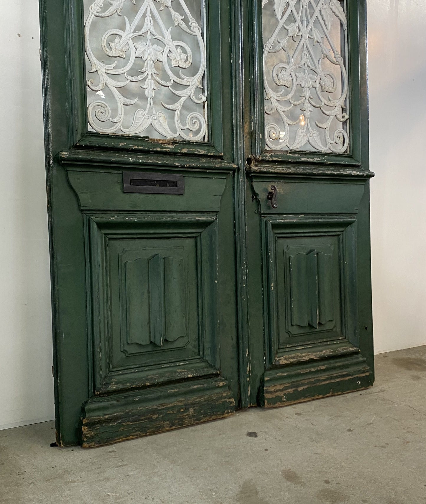 Pair of French iron Doors
