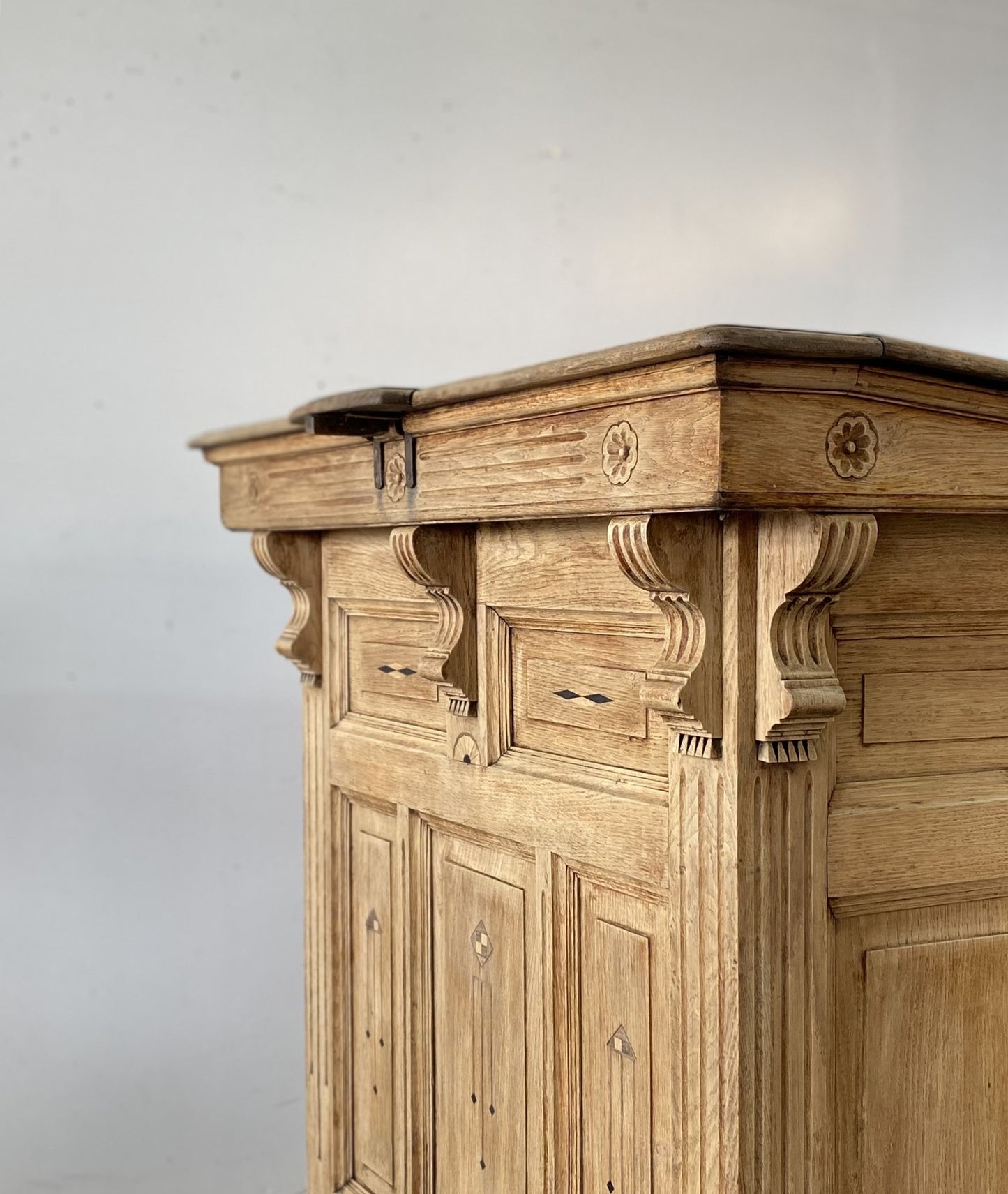 French Oak Reception Counter