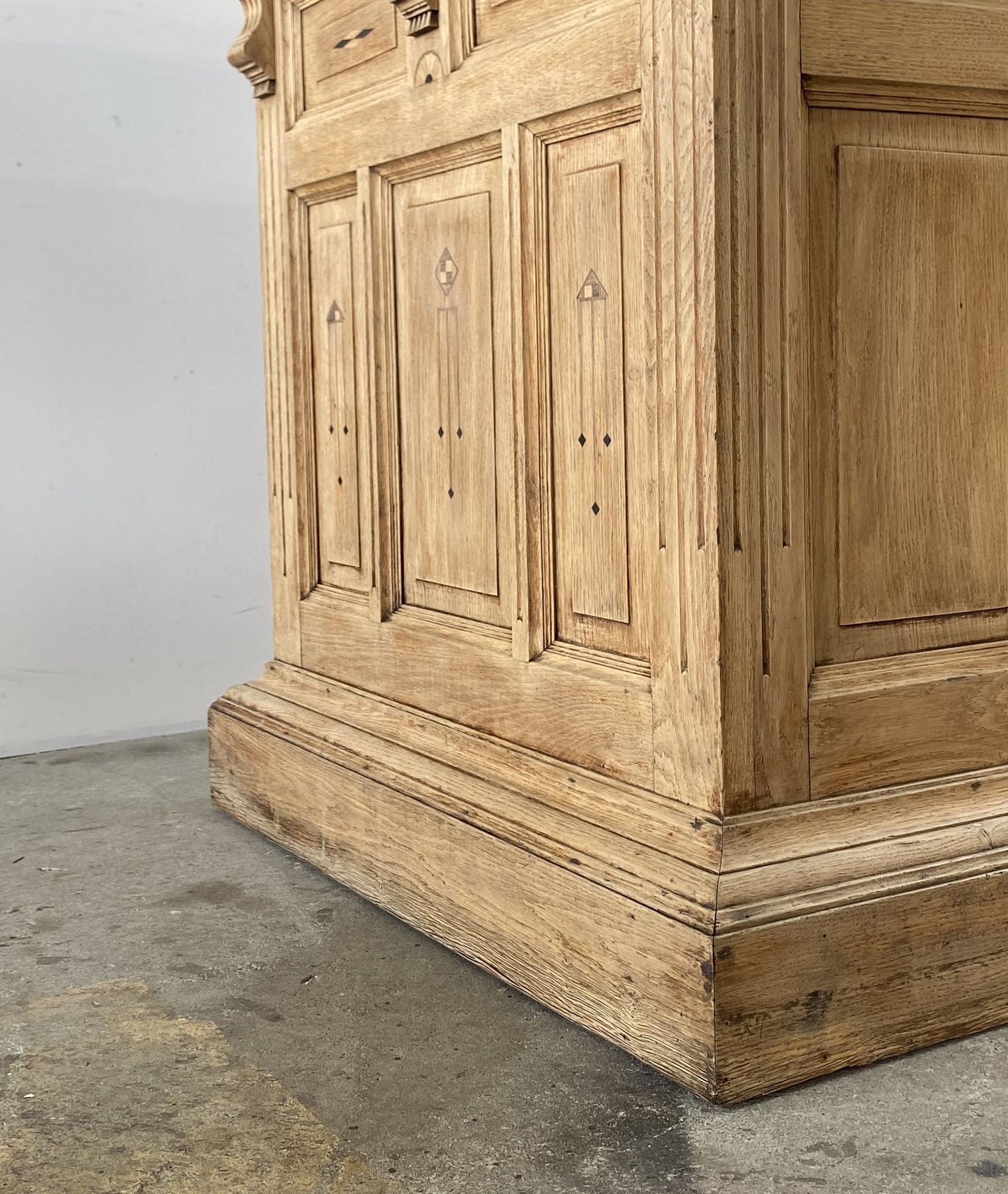 French Oak Reception Counter