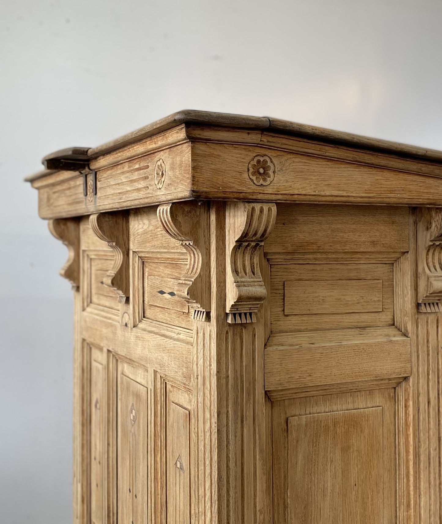 French Oak Reception Counter